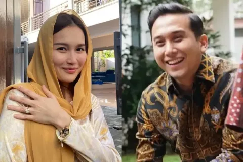 Ayu Ting Ting Rayakan HUT ke-81 RI Bersama Kevin Gusnadi dan Keluarga