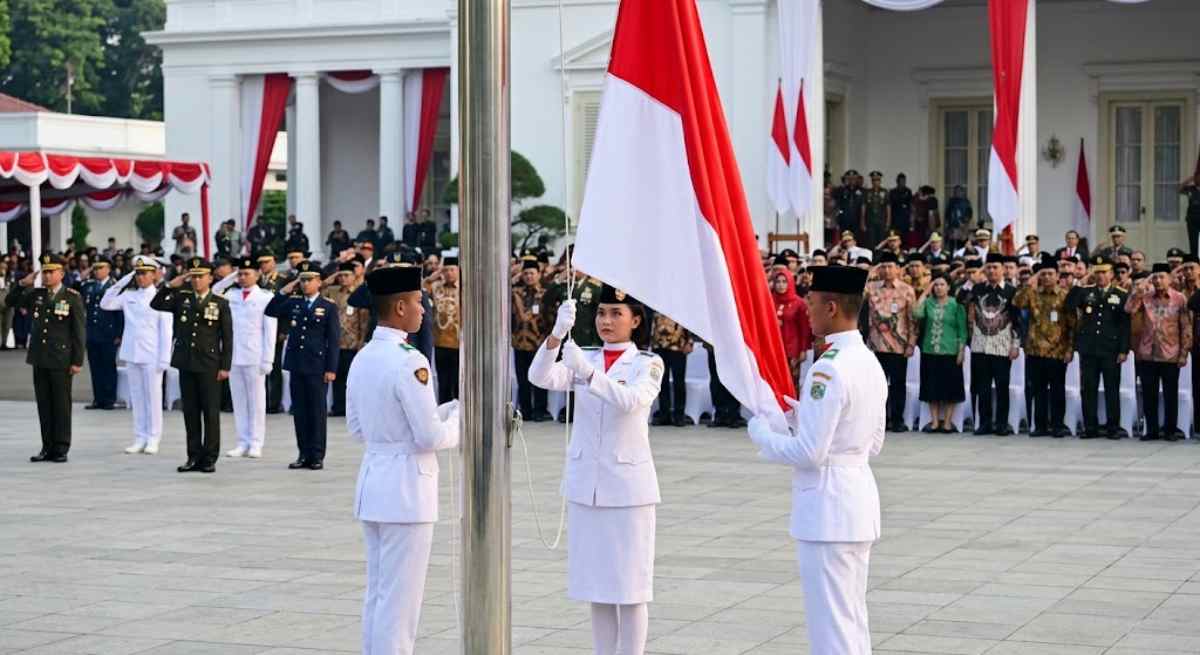 Upacara Penurunan Bendera HUT RI ke-81 Jam Berapa? Cek Jadwalnya