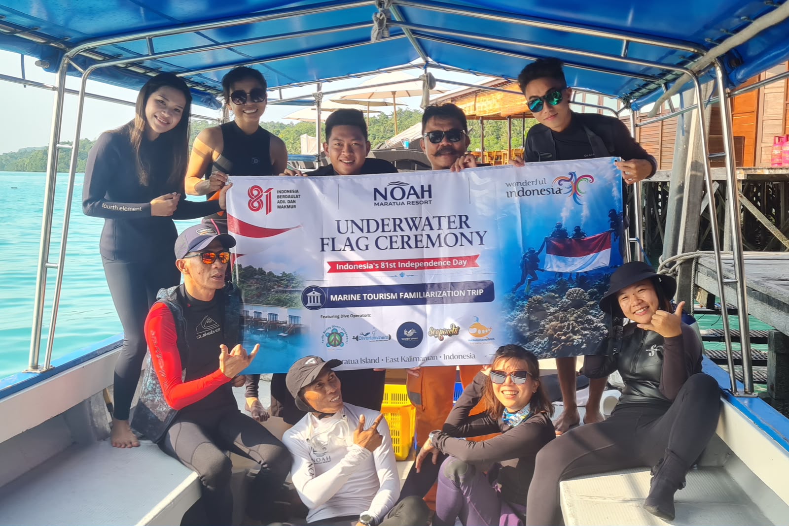 Kemenpar Perluas Pasar Wisata Selam Maratua ke Malaysia dan Singapura 