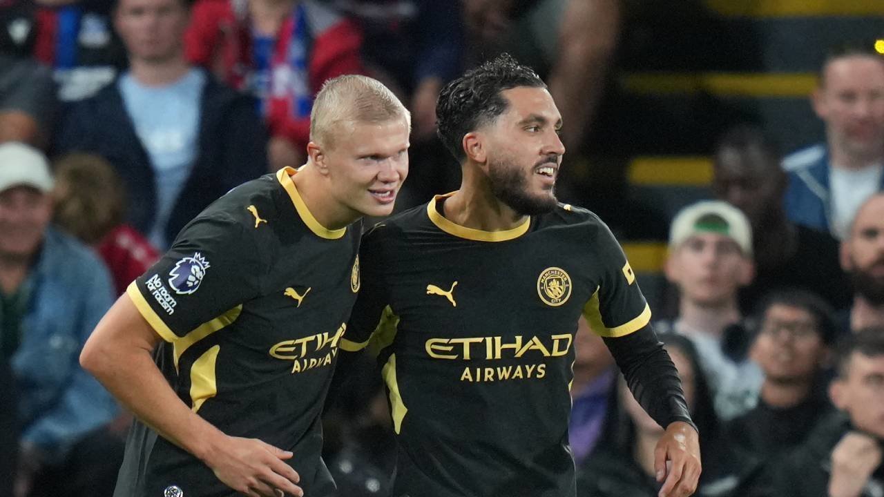 Cherki dan Haaland Cetak Brace, Manchester City Hajar Crystal Palace 4-1