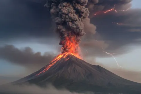 Sampai Kapan Abu Vulkanik Anak Krakatau Bertahan di Udara? Ini Penjelasan Lengkap BMKG
