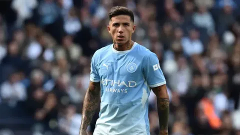 Enzo Fernandez Sebut Haaland Monster Usai Samai Rekor Aguero di Liga Champions