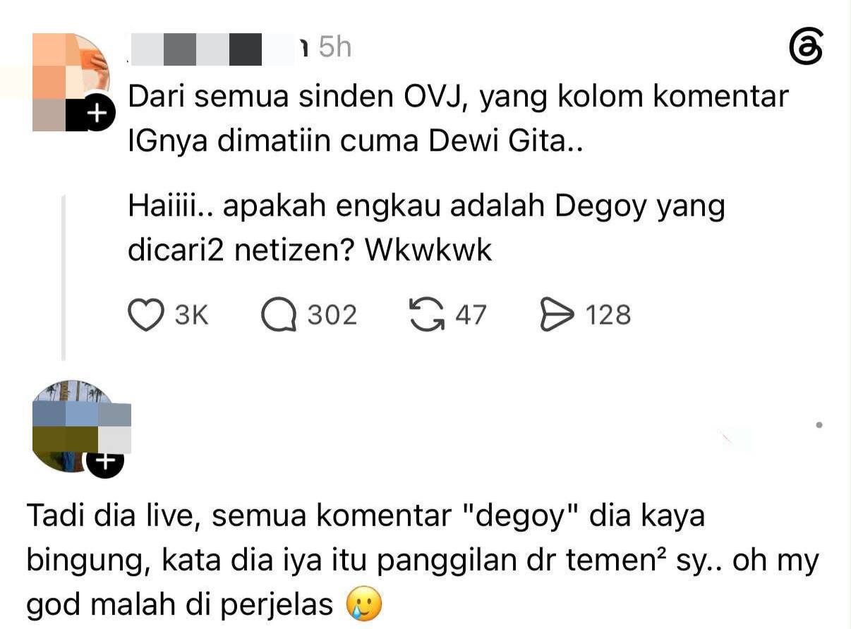 Siapa Sosok Degoy yang Dikaitkan dengan Andre Taulany? Erin Pernah Singgung Sinden OVJ