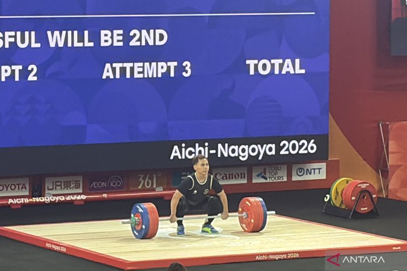 Eko Yuli Finis Keempat di Angkat Besi Asian Games 2026, Emas untuk Korea Utara