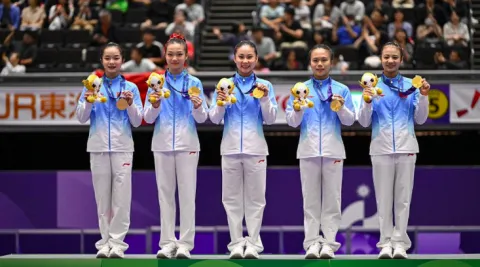 Perolehan Medali Asian Games 2026: Tiongkok Tembus 100, Indonesia Masih Menanti Emas