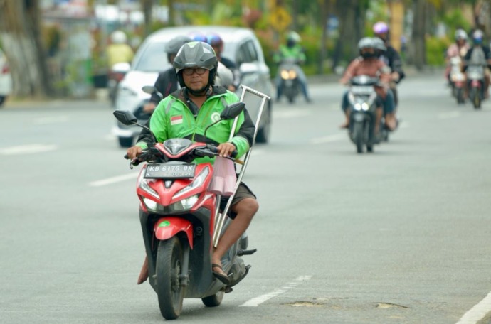 Tolak Status Pekerja, Komunitas Ojol: Formalisasi Hubungan Kerja Berisiko Batasi Penyandang Disabilitas