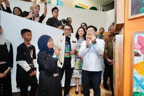 Anak Aceh Tamiang dan Pariaman Bawa Lukisan ke Showcase Jakarta "Bukit Mimpi"