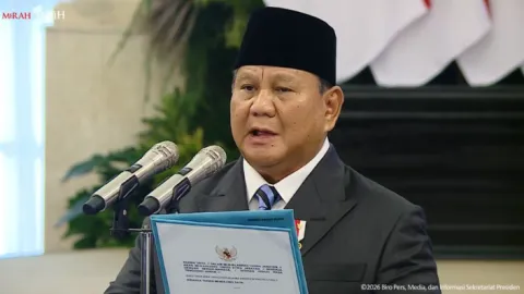 Kabinet Prabowo Dirombak, Ini Nama-Nama Menteri dan Wamen yang Dilantik