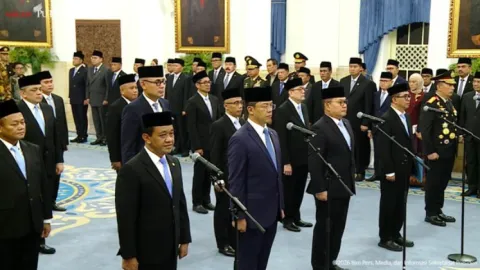 Reshuffle Kabinet Prabowo, Ini Daftar Menteri dan Pejabat yang Resmi Dilantik