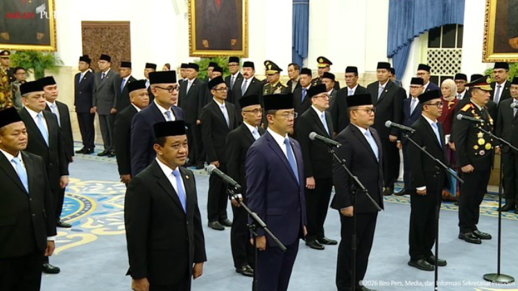 Reshuffle Kabinet Prabowo, Ini Daftar Menteri dan Pejabat yang Resmi Dilantik