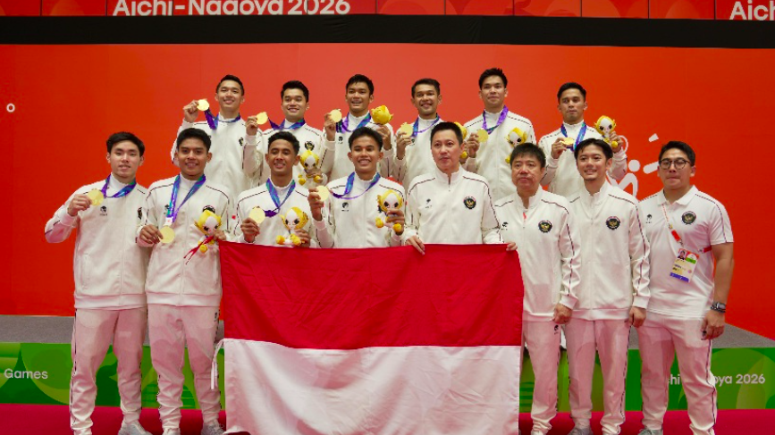 Update Perolehan Medali Asian Games 2026: Indonesia Punya 34 Medali, Tetap di Posisi 13