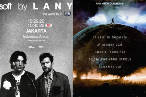 Oktober 2026 Jakarta Banjir Konser! Ada Ye, NCT 127, Avenged Sevenfold, LANY hingga Synchronize Fest