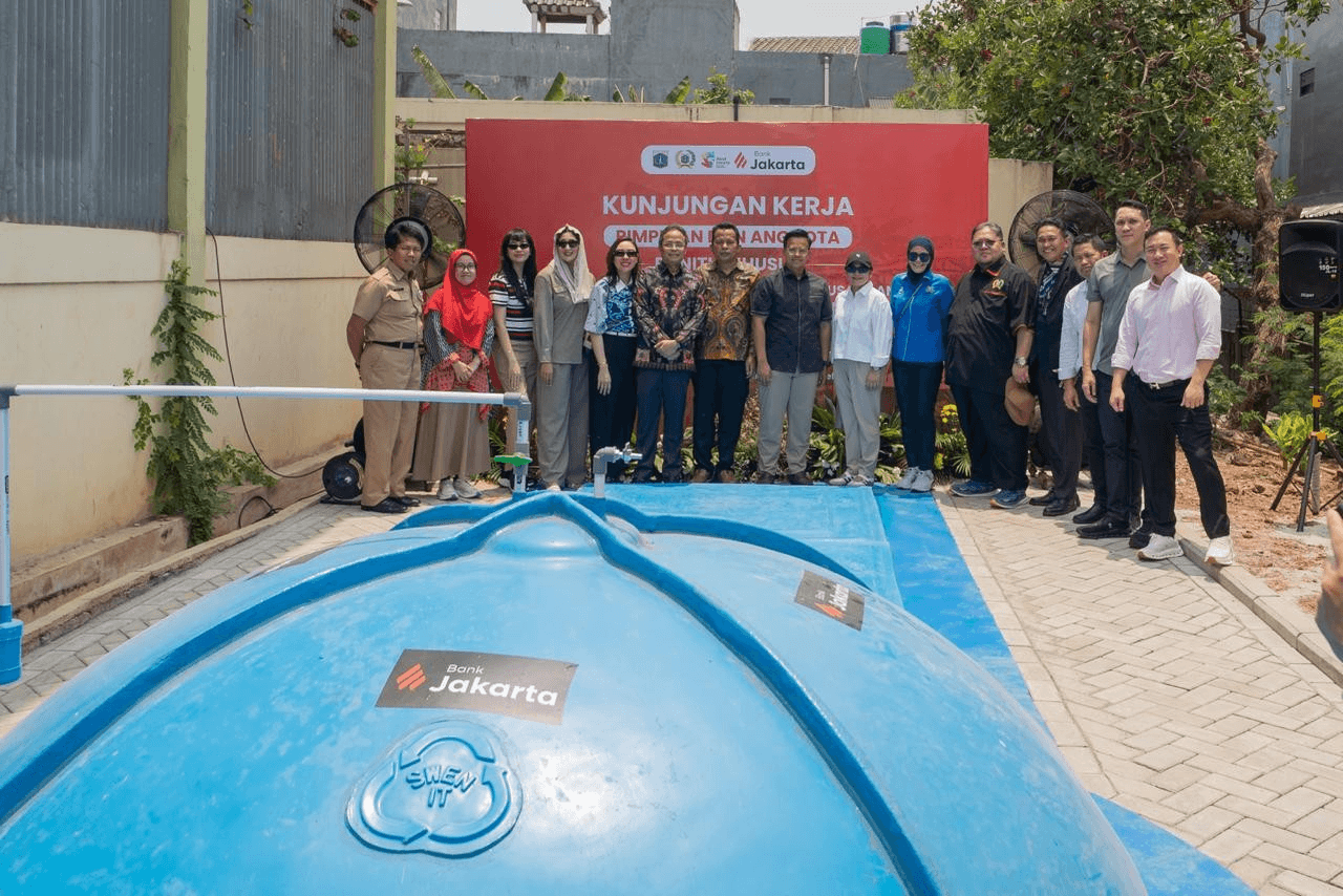 CSR DPRD DKI Apresiasi Program CSR Biodigester Sampah Organik Komunal Bank Jakarta, Ubah Sampah Jadi Energi Biogas