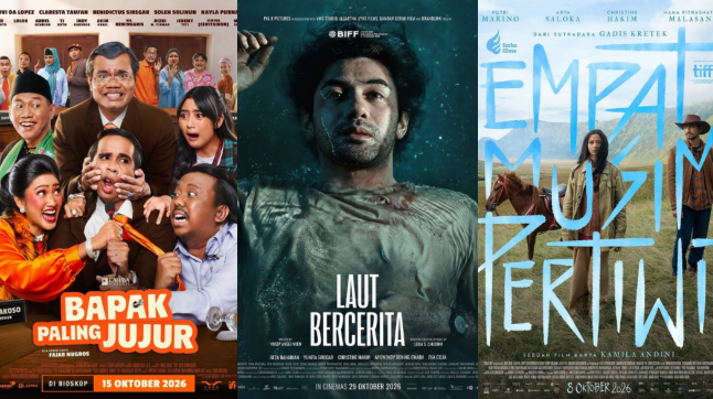 Jadwal Film Indonesia Oktober 2026: 5 Judul Baru dari Horor hingga Drama