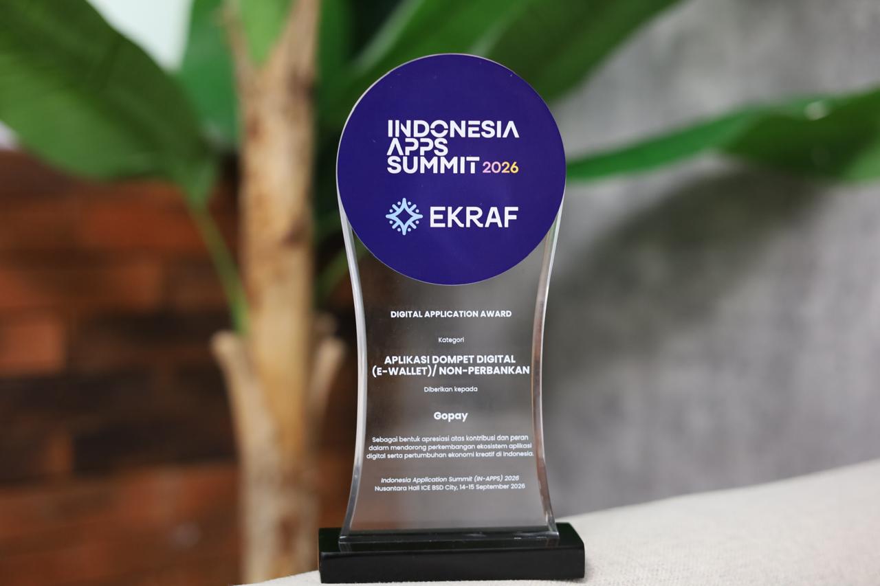 Konsisten Mendorong Digitalisasi dan Pertumbuhan Investasi, GoPay Kembali Raih Apresiasi Pemerintah