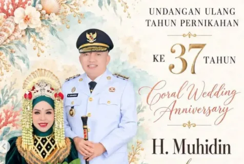 Karhutla Kalsel Belum Beres, Gubernur Kalsel Muhidin Rayakan Anniversary ke-37