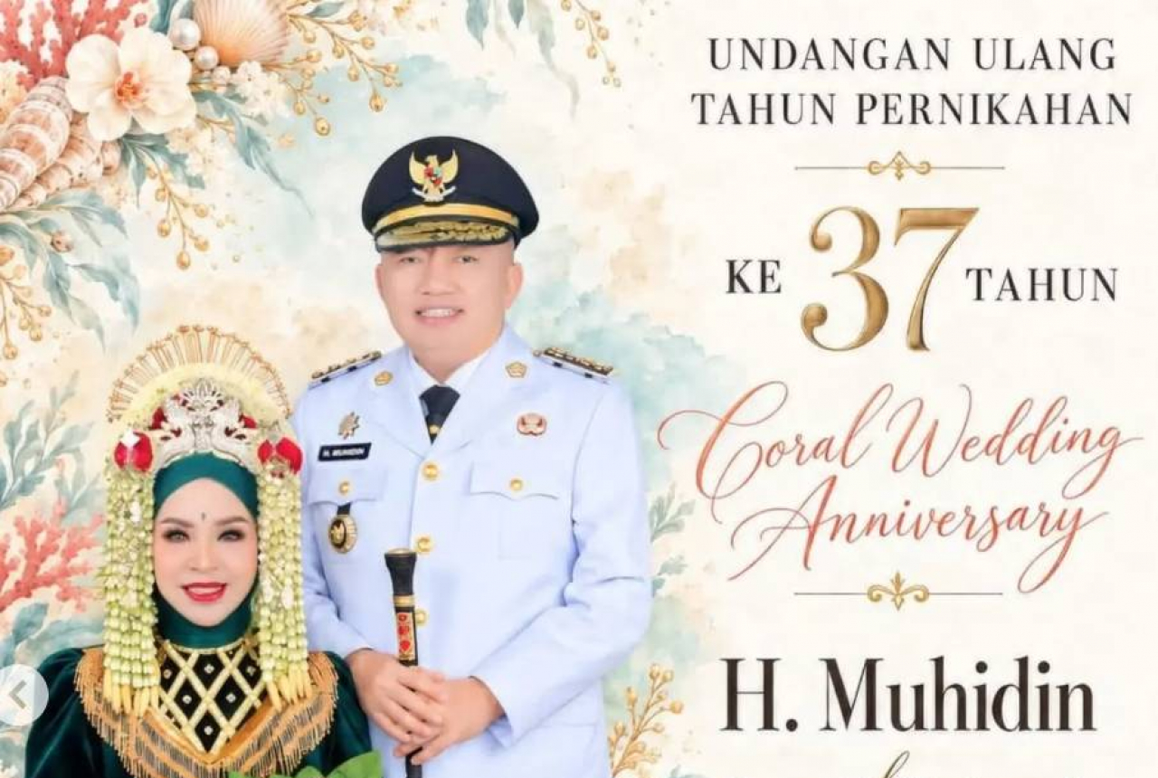 Karhutla Kalsel Belum Beres, Gubernur Kalsel Muhidin Rayakan Anniversary ke-37