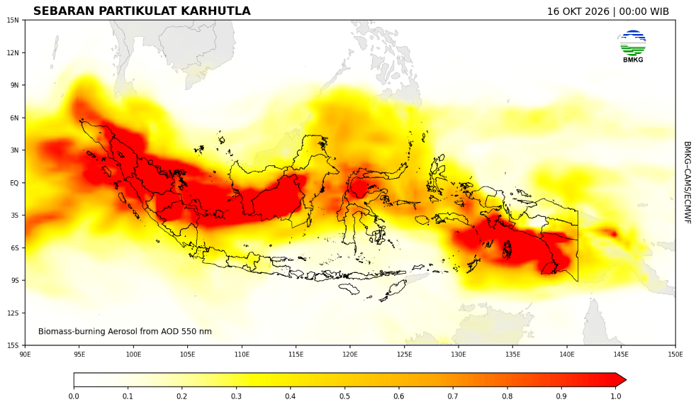 Asap Karhutla Meluas hingga Jakarta, BMKG Minta Warga Cek Kualitas Udara