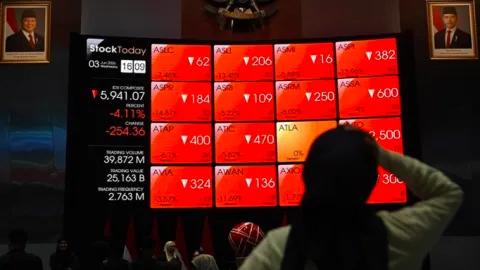 IHSG Jatuh ke Titik Terendah Sejak 2020, Ini 5 Saham yang Paling Banyak Dijual Asing