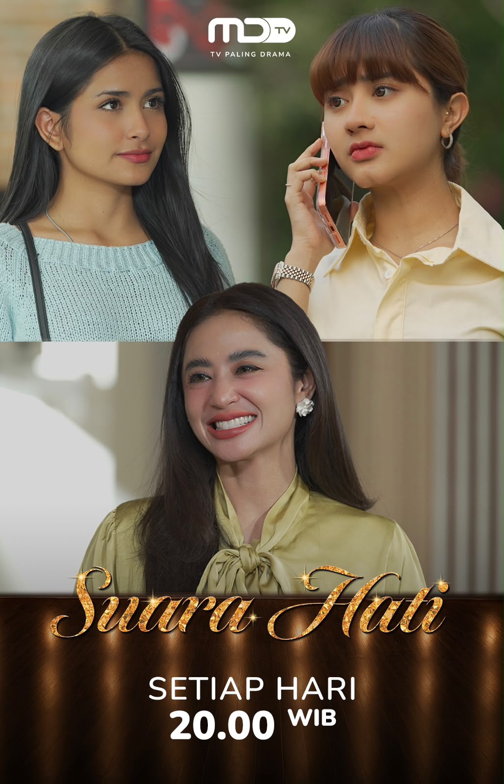 Dewi Perssik Kembali dengan Serial Drama Suara Hati, Tayang Setiap Hari di MDTV dan Netflix