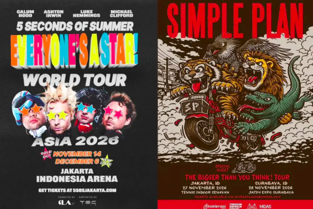 Kalender Konser Musik Jakarta November 2026: Konser Rock, Festival Indie, hingga KPop