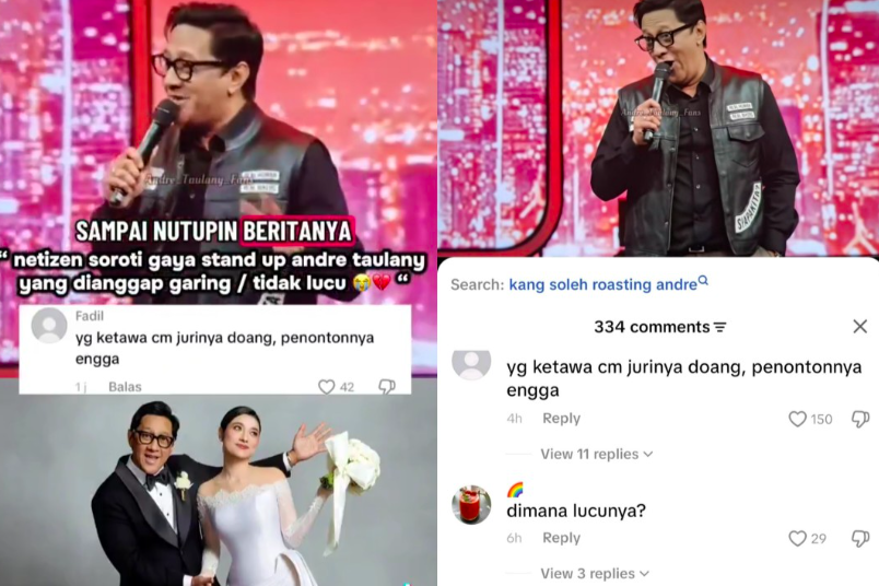 Andre Taulany Bikin Lelucon soal Nikah dengan Amanda Rigby, Sebut Beritanya Kalahkan Ruben Onsu dan Sarwendah