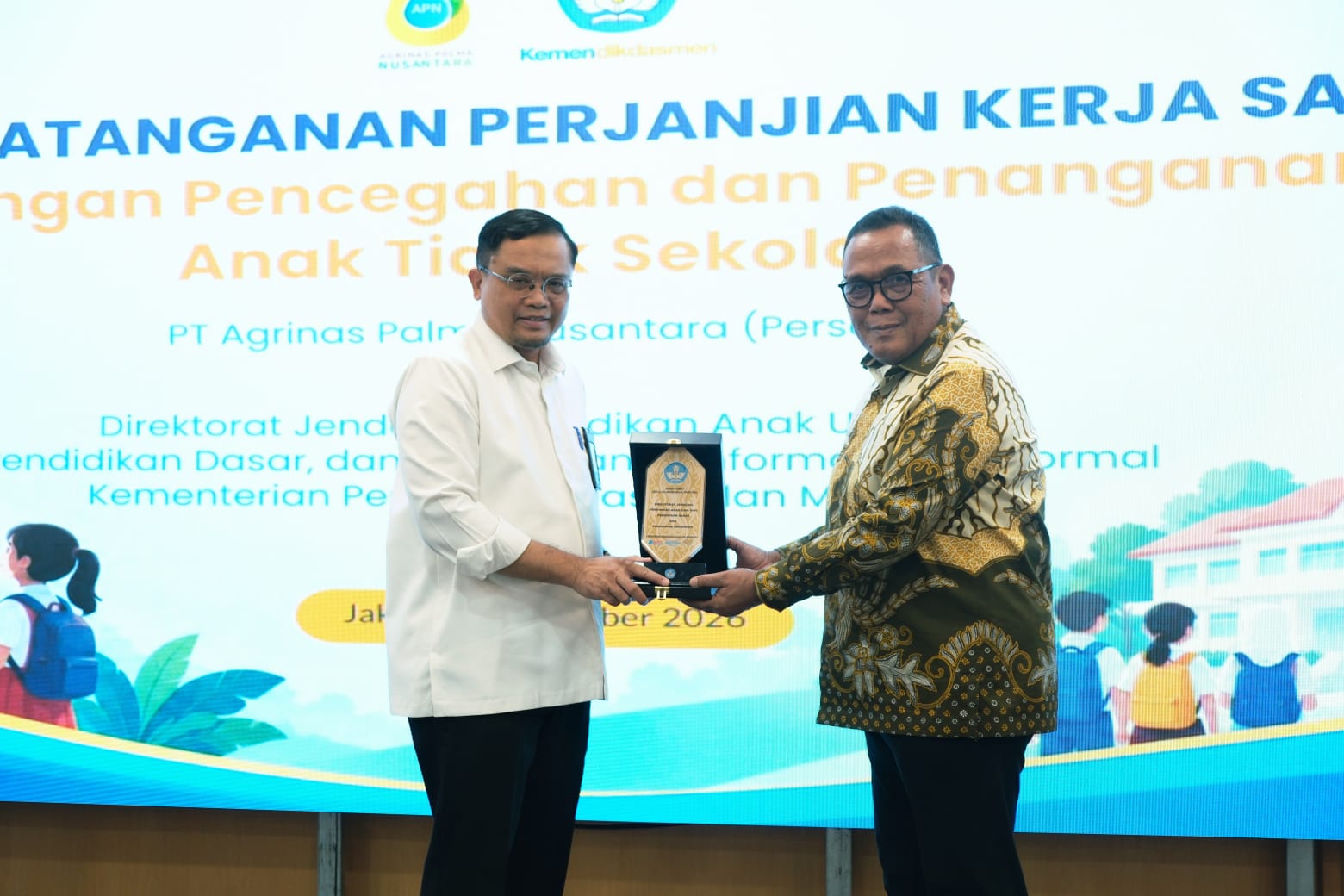 Gandeng Kemendikdasmen, Agrinas Palma Nusantara Dukung Pencegahan dan Penanganan Anak Tidak Sekolah