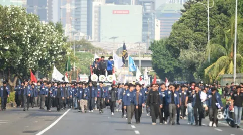 61 Titik Demo Tersebar di Jakarta Hari Ini, Mahasiswa hingga Ojol Turun ke Jalan