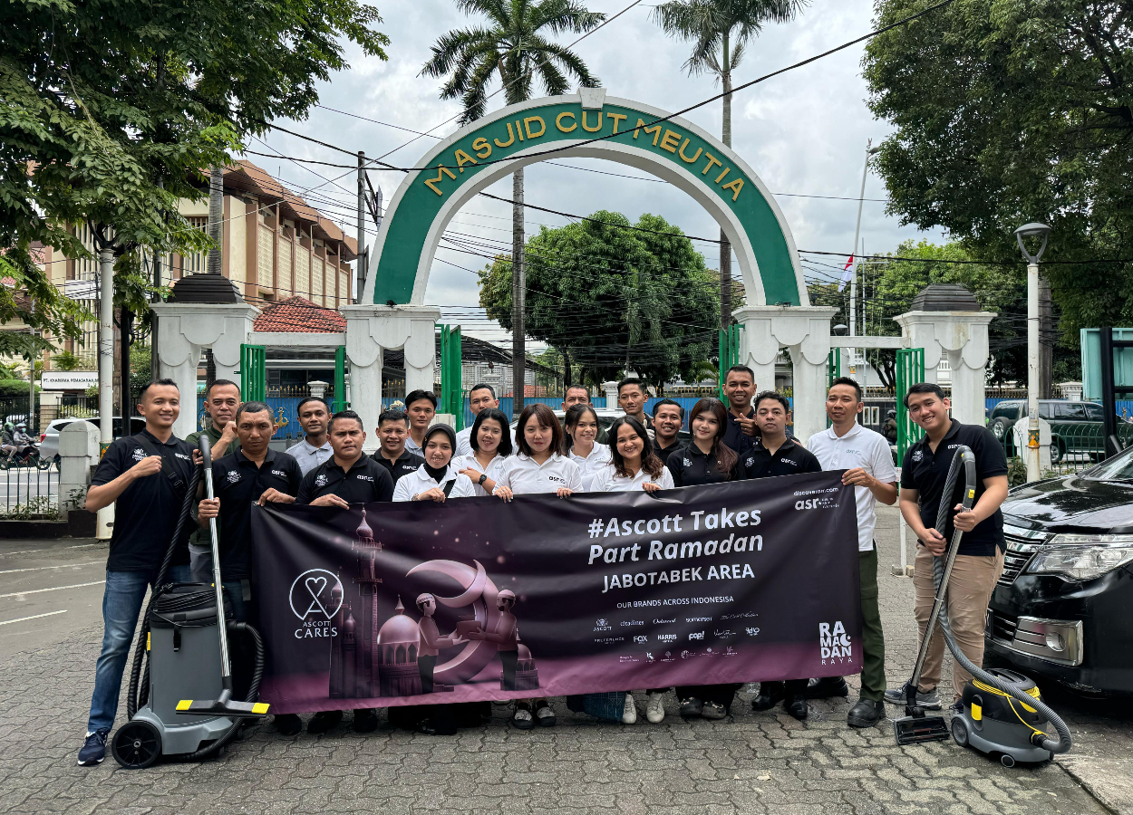 Ascott Kuningan & Somerset Grand Citra Jakarta Berbagi Kebaikan Ramadan di Masjid Cut Meutia