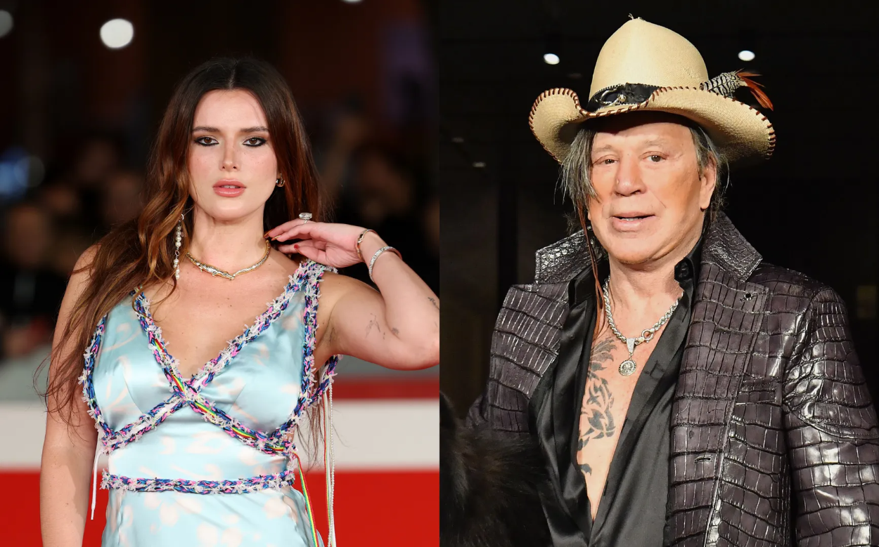 Bella Thorne Bongkar Kelakuan Mickey Rourke yang Bikin Trauma di Lokasi Syuting, Sebut Sang Aktor 