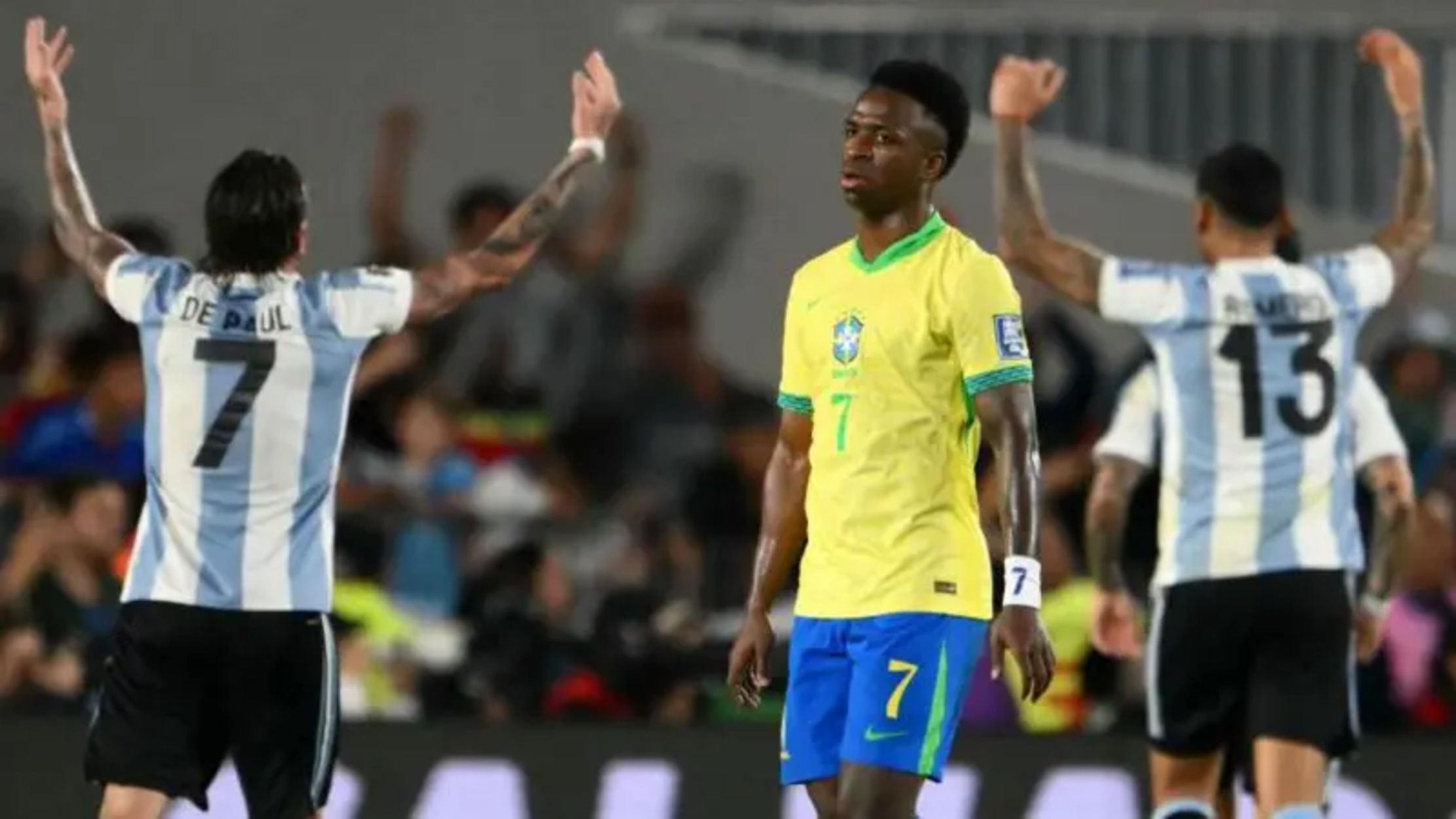 Brazil Dipermalukan Argentina 4-1, Marquinhos Minta Maaf ke Fans