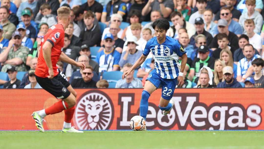 Cetak Gol ke Gawang MU, Kaoru Mitoma Jadi Pemain Jepang Paling Subur di Liga Inggris