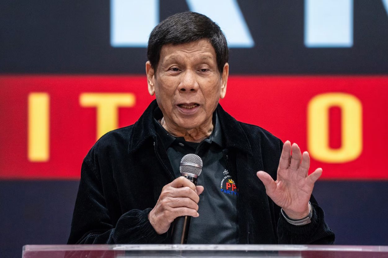 Eks Presiden Filipina Rodrigo Duterte Diringkus Polisi, Ini Kasusnya! 