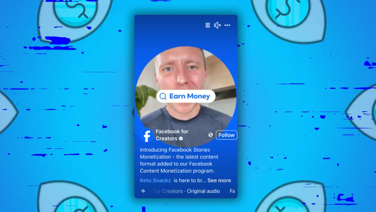 Kreator di Facebook Bisa Mendapatkan Uang dari Fitur Stories