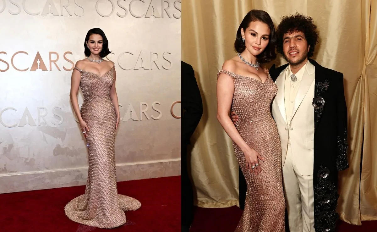 Gaun 16 Ribu Kristal Selena Gomez di Oscars 2025 Bikin Susah Duduk, Tunangannya Cuma Bisa Pasrah!