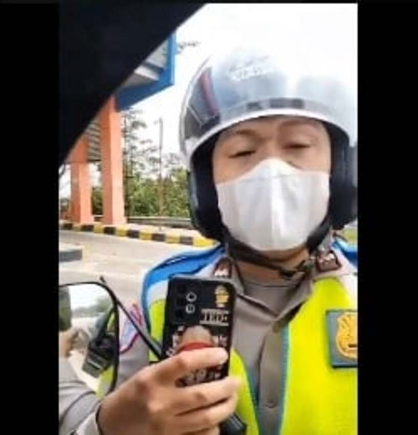 Heboh Polisi Cegat Pemobil di Tol, Tuduh Bawa Narkoba hingga Bikin Anak Kecil Ketakutan
