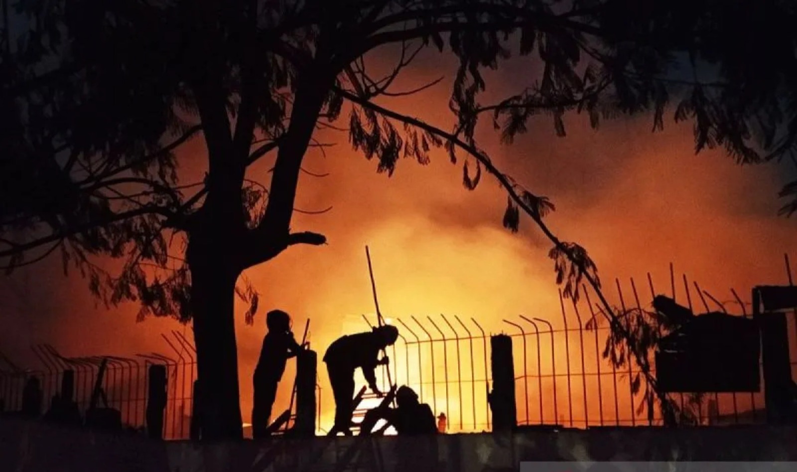 Kebakaran Landa Permukiman di Kayu Putih, 11 Unit Damkar Dikerahkan