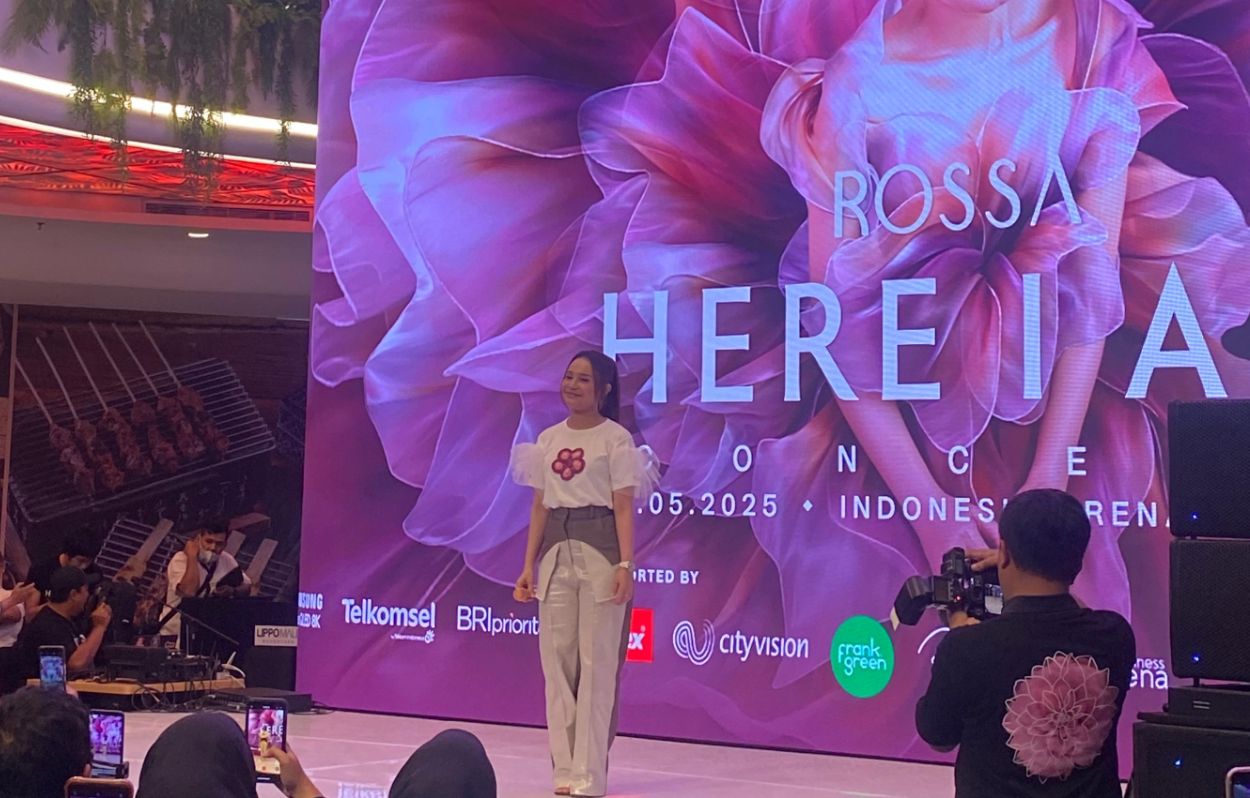 Konser Rossa Here I Am Bakal Digelar di 3 Negara, Ini Jadwal Lengkapnya