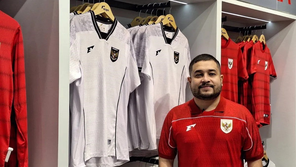 Laris Manis! Erspo Klaim 100 Ribu Jersey Timnas Indonesia Terjual