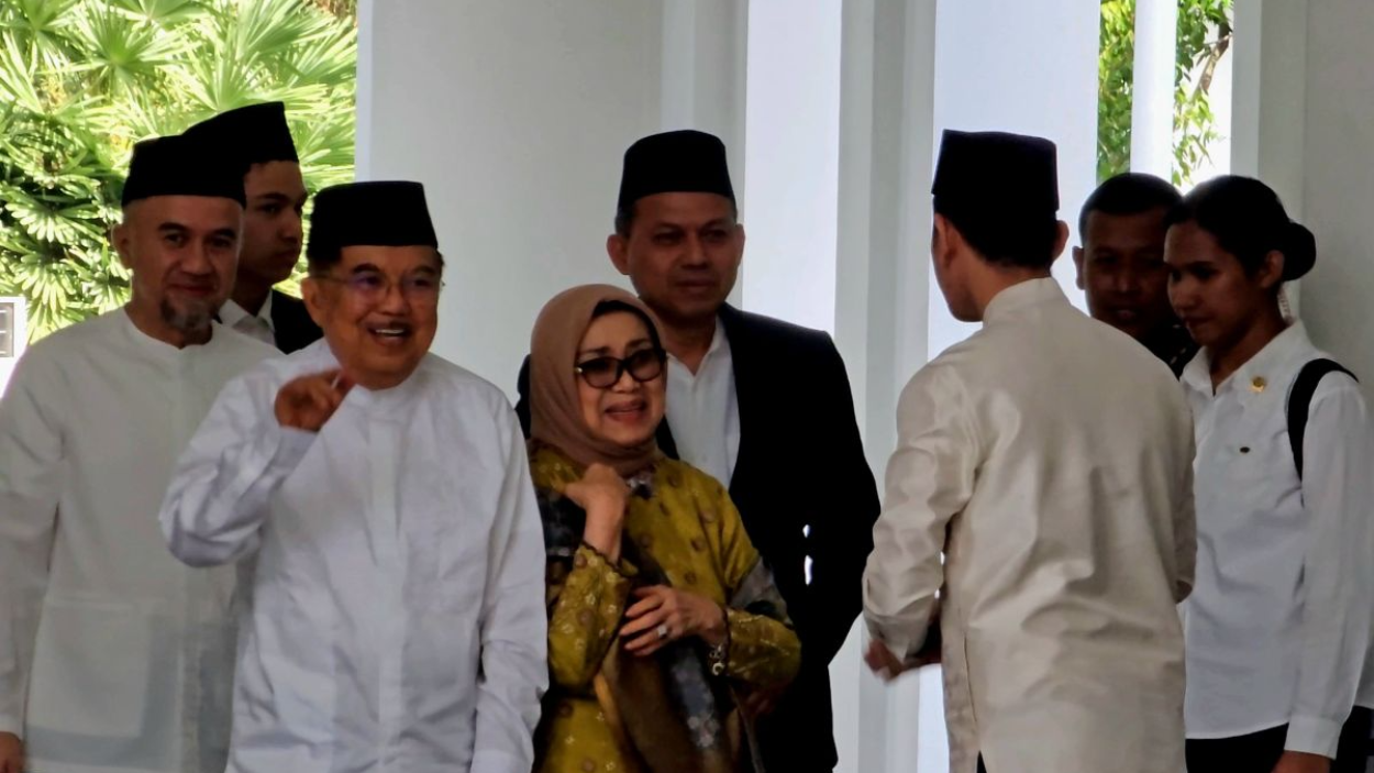Lebaran di Istana Merdeka, Deretan Tokoh Nasional Hadiri Open House