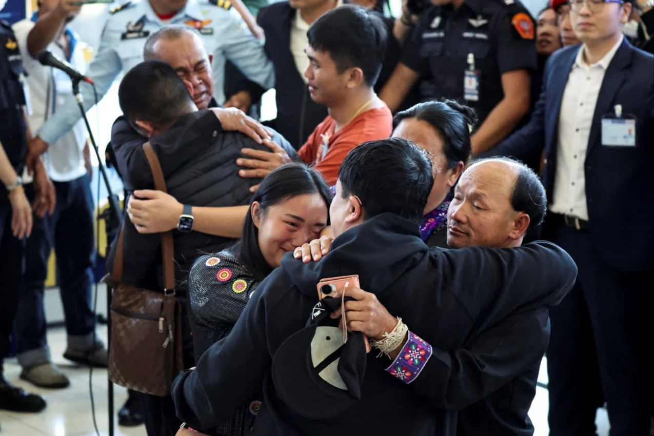Lima Pekerja Thailand Pulang Setelah Lebih dari Setahun Disandera di Gaza
