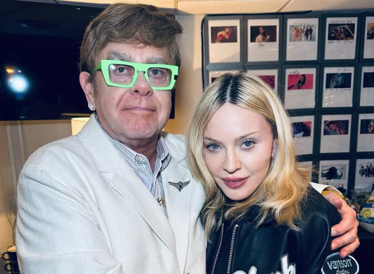 Madonna dan Elton John Berdamai Setelah Berseteru Selama Hampir 20 Tahun
