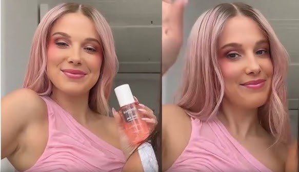 Millie Bobby Brown Kejutkan Fans dengan Rambut Pink Bubblegum!
