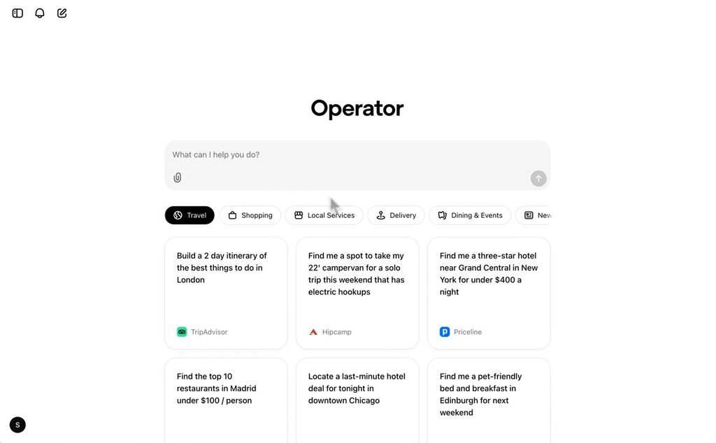 OpenAI Luncurkan Operator, AI yang Bisa Kerjakan Perintah Tugas Otomatis