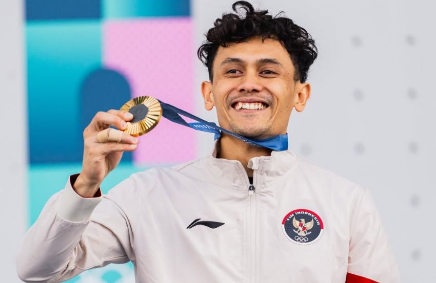Peraih Emas Olimpiade Veddriq Leonardo Masuk Nominasi Atlet Terbaik Dunia 2024