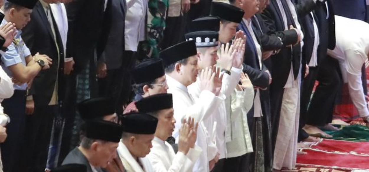 Presiden Prabowo Tunaikan Shalat Id di Istiqlal, Rayakan Idul Fitri Bersama Rakyat