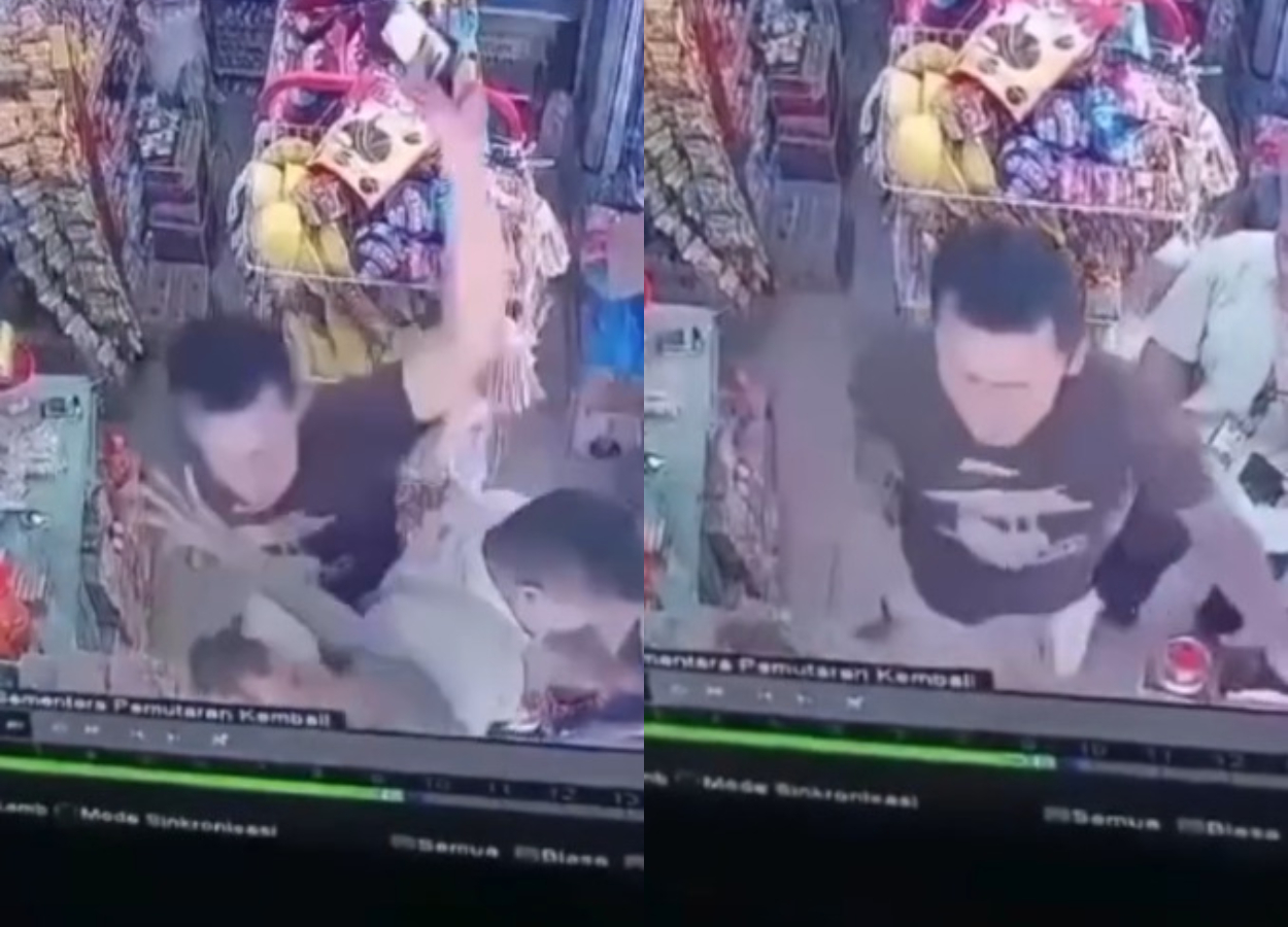 Suami Brutal! Pria di Batubara Hantam Istri dengan Batu Bata di Depan Umum