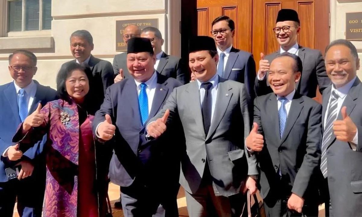 RI dan AS Susun Kerangka Kerja Sama Dagang, Bahas Tarif dan Sektor Strategis
