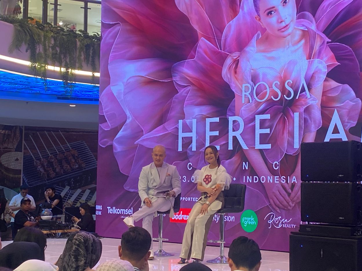Rossa, Queen of Pop Indonesia Bakal Gelar Konser Bertajuk Here I Am