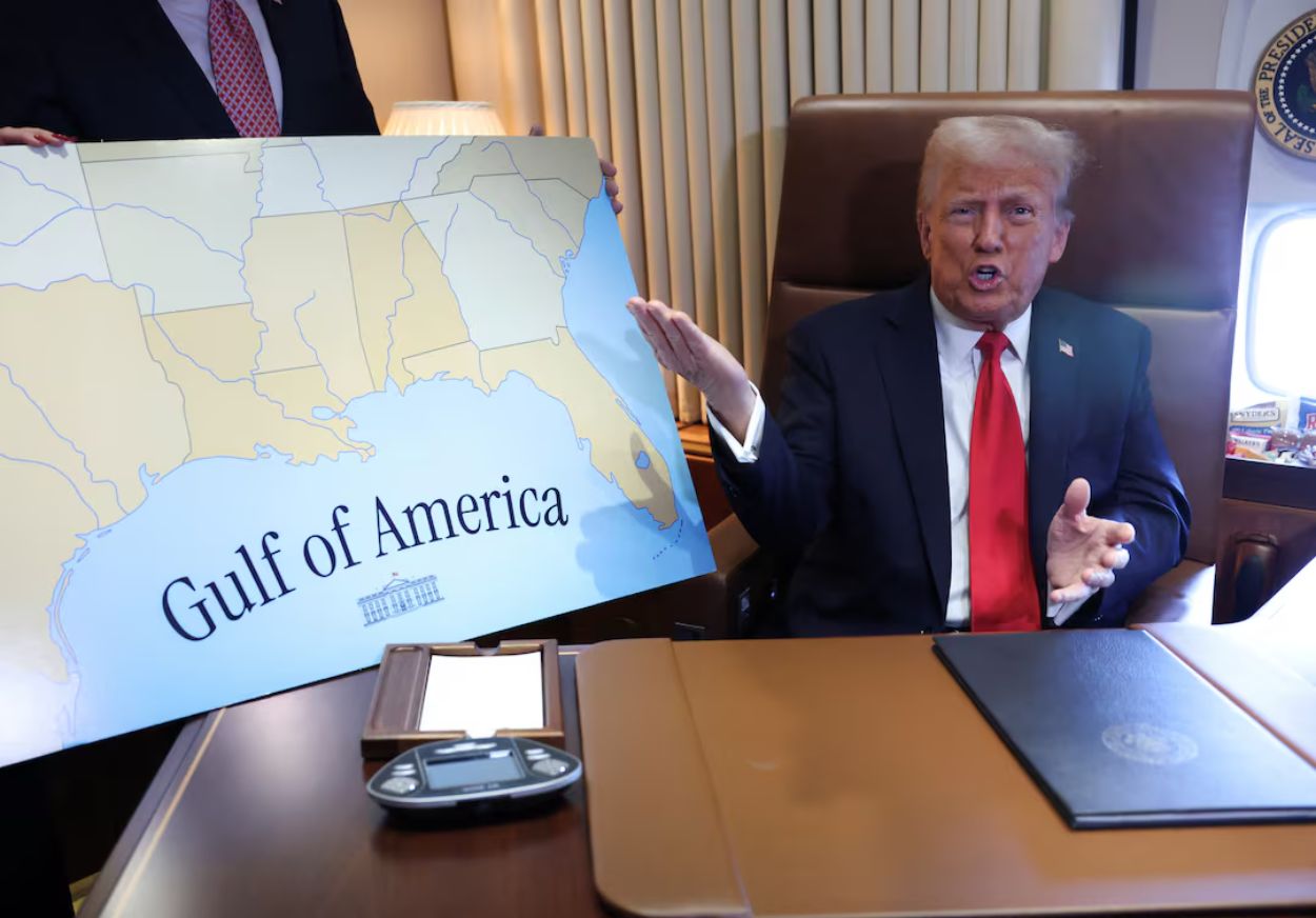 Trump Effect! Google Ganti Nama Teluk Meksiko Jadi Teluk Amerika